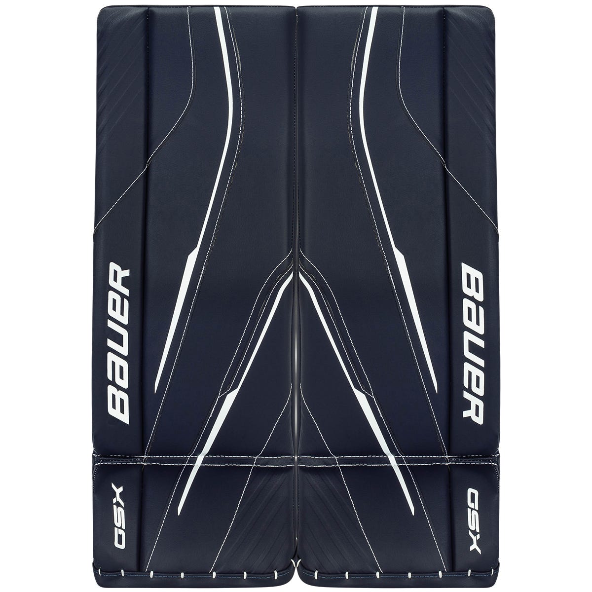 Bauer GSX Junior Goalie Leg Pads - 2023 Model in Navy Size Large