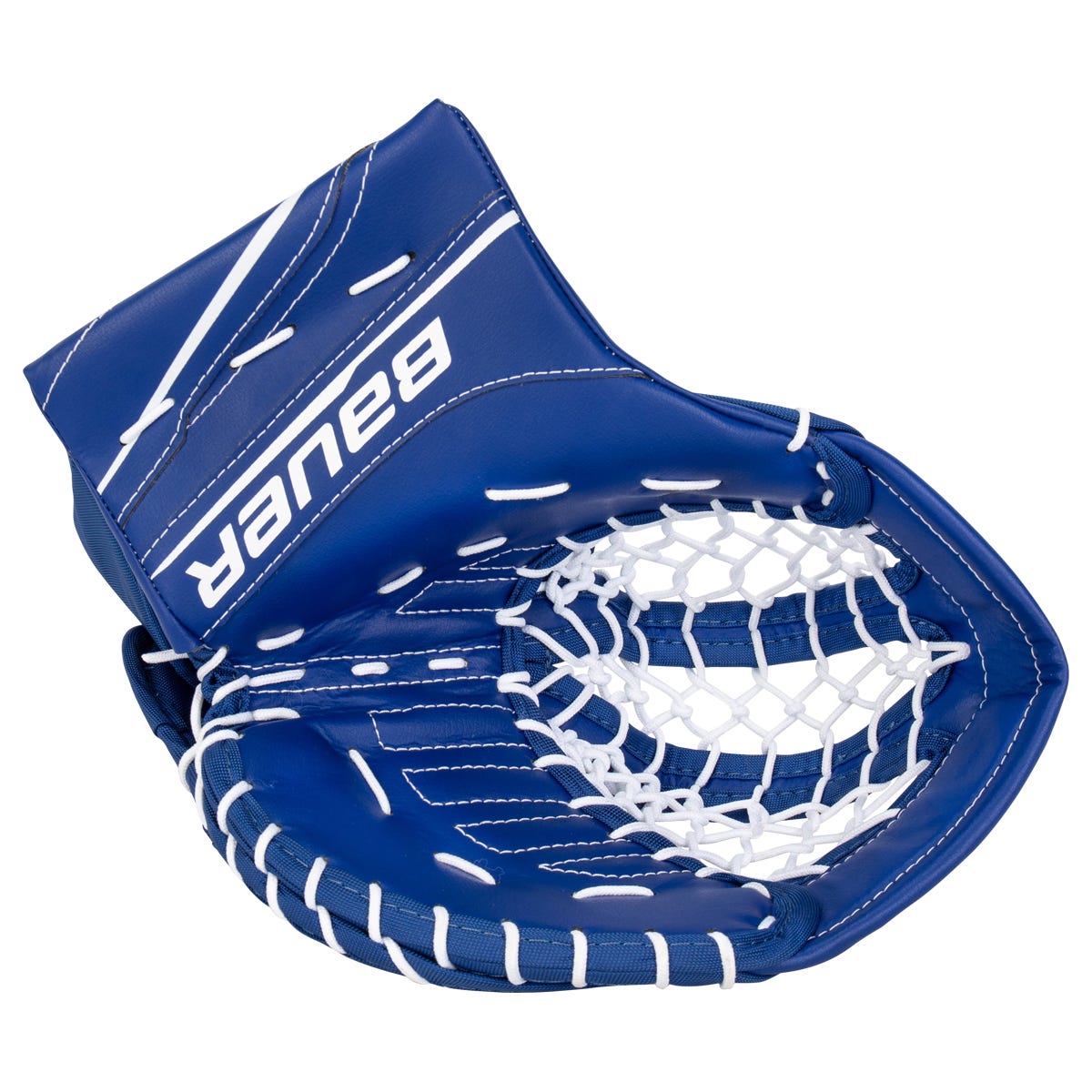 Bauer GSX Junior Goalie Glove - 2023 Model in Blue