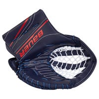 Bauer GSX Junior Goalie Glove - 2023 Model in Navy/Red