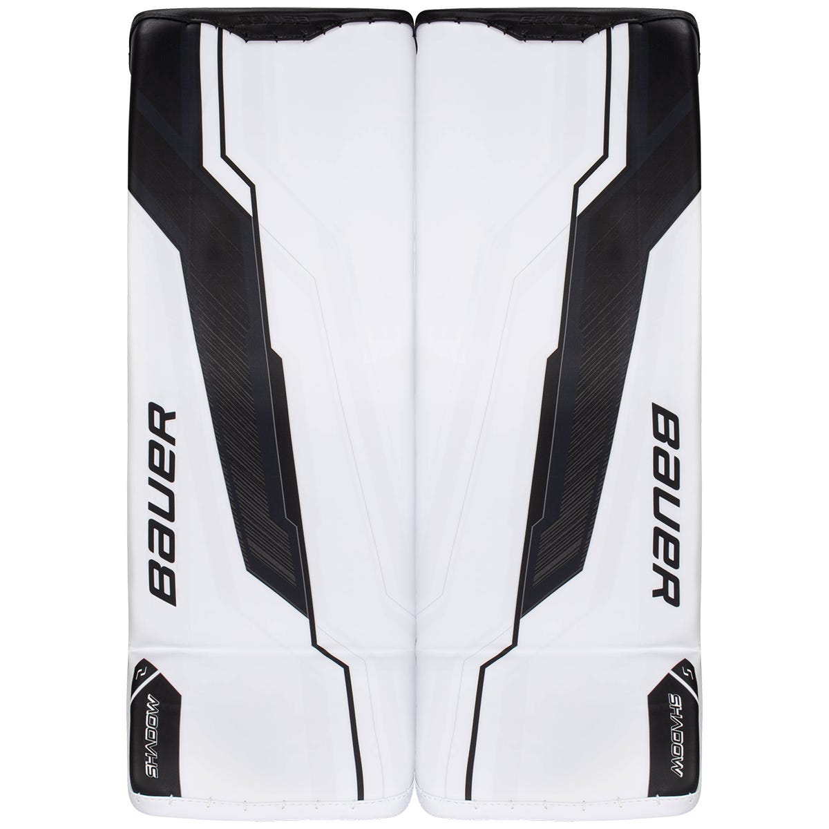 Bauer Supreme Shadow Senior Goalie Leg Pads in White/Black Size Medium