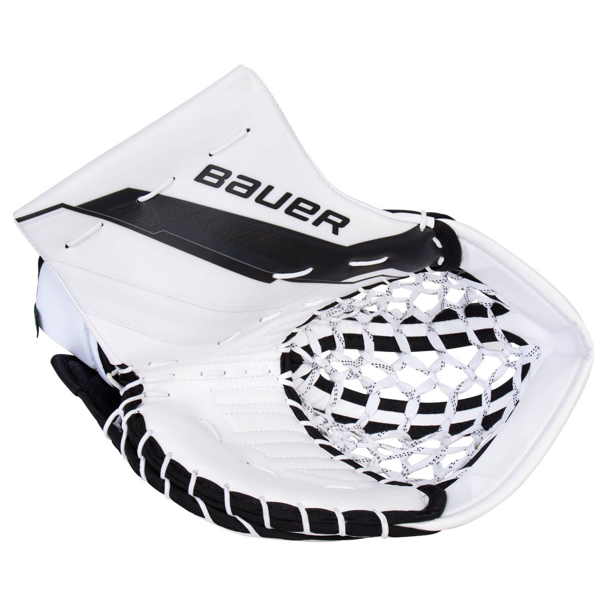 Bauer Supreme Shadow Senior Goalie Glove in White/Black