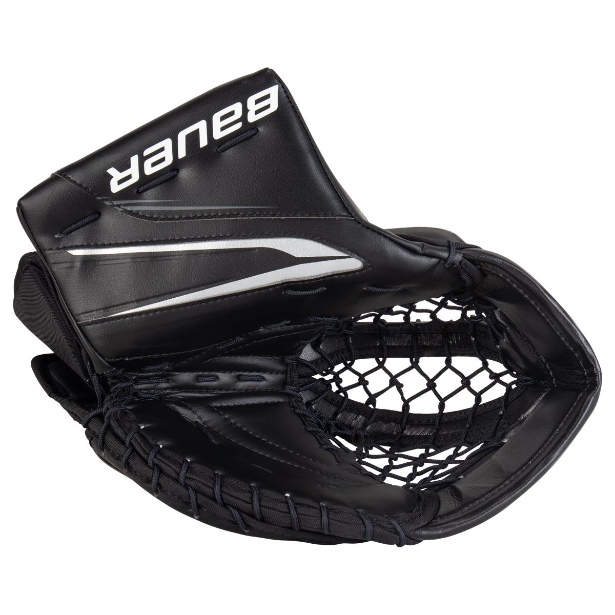 Bauer Supreme MVPro Intermediate Goalie Glove in Black