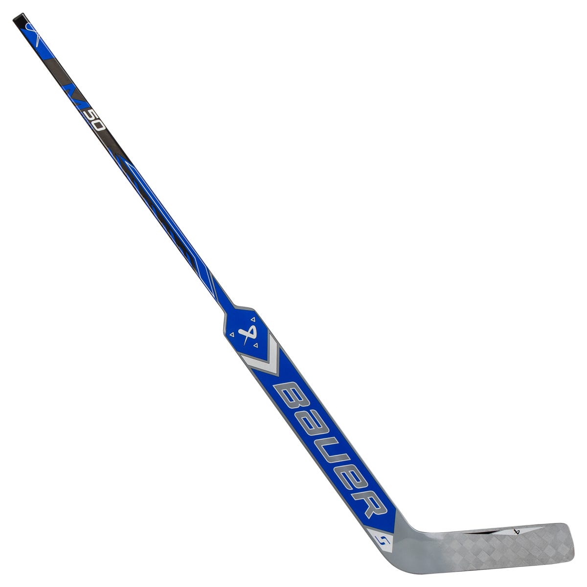Bauer Supreme M50 Pro Senior Goalie Stick in Blue Size 26in