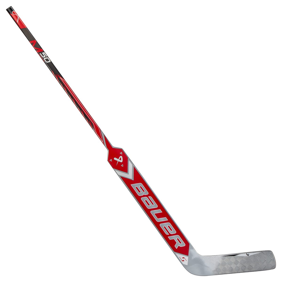 Bauer Supreme M50 Pro Senior Goalie Stick in Red Size 24in