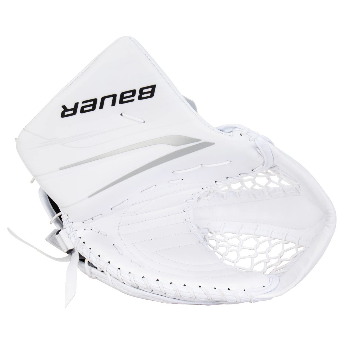 Bauer Vapor V90 Senior Goalie Glove in White