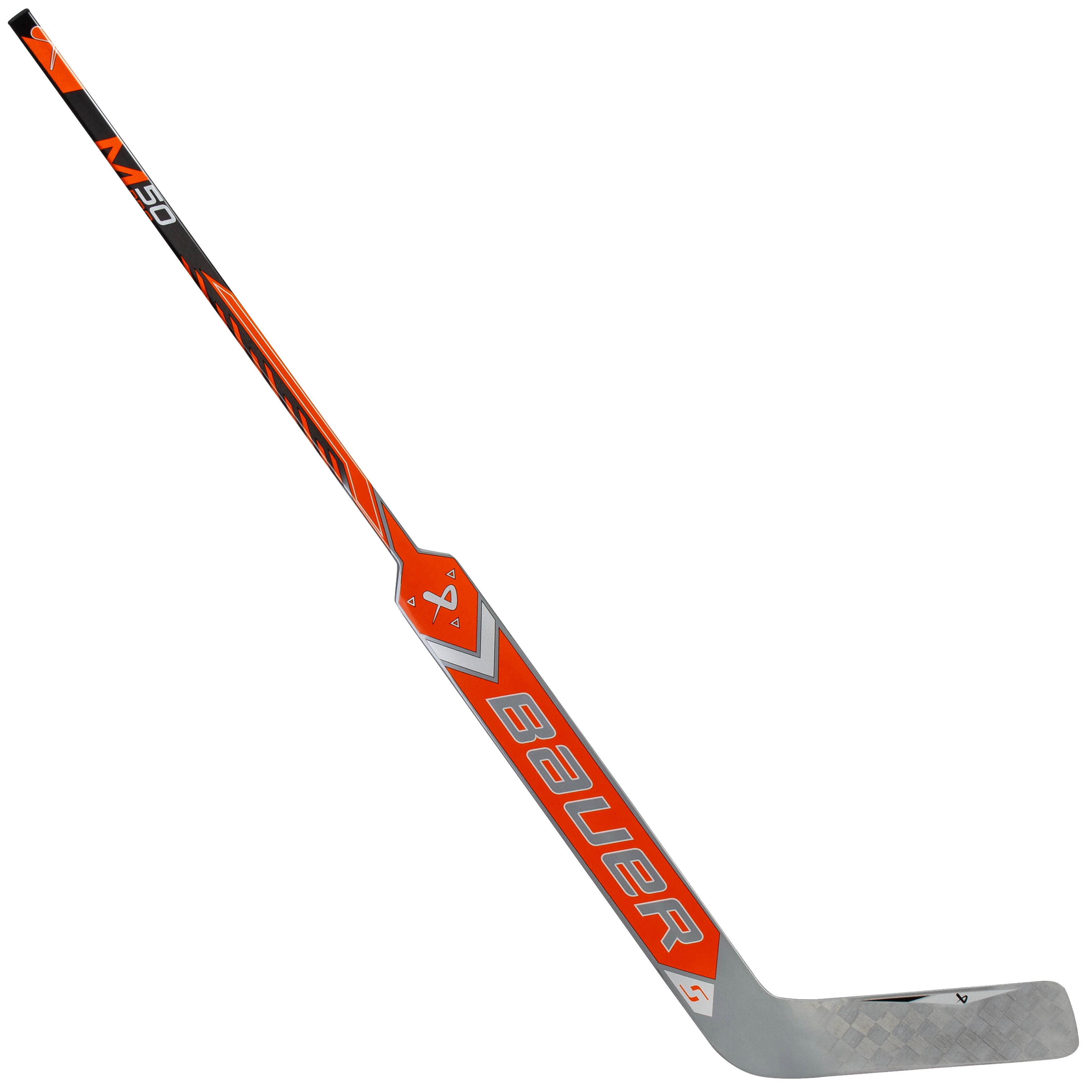 Bauer Supreme M50 Pro Senior Goalie Stick in Orange Size 24in