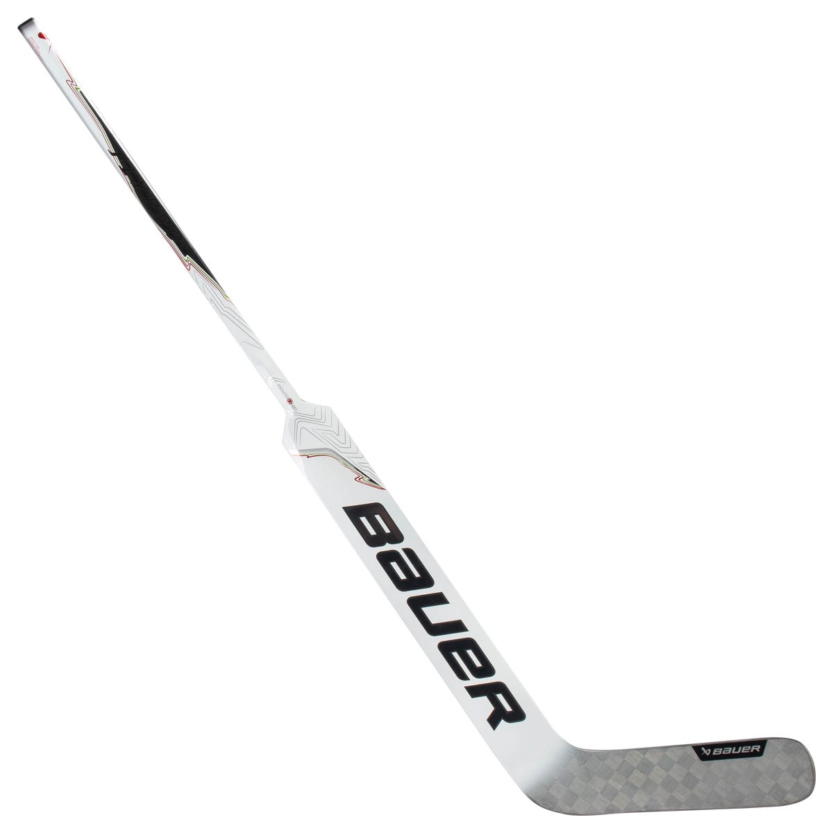 Bauer Vapor FlyPro Senior Goalie Stick in White/Silver Size 27in