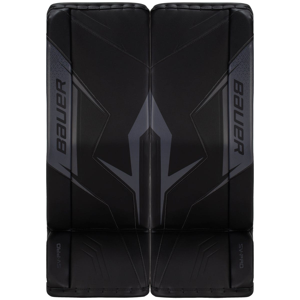 Bauer SV-Pro Intermediate Goalie Leg Pads in Black Size Large