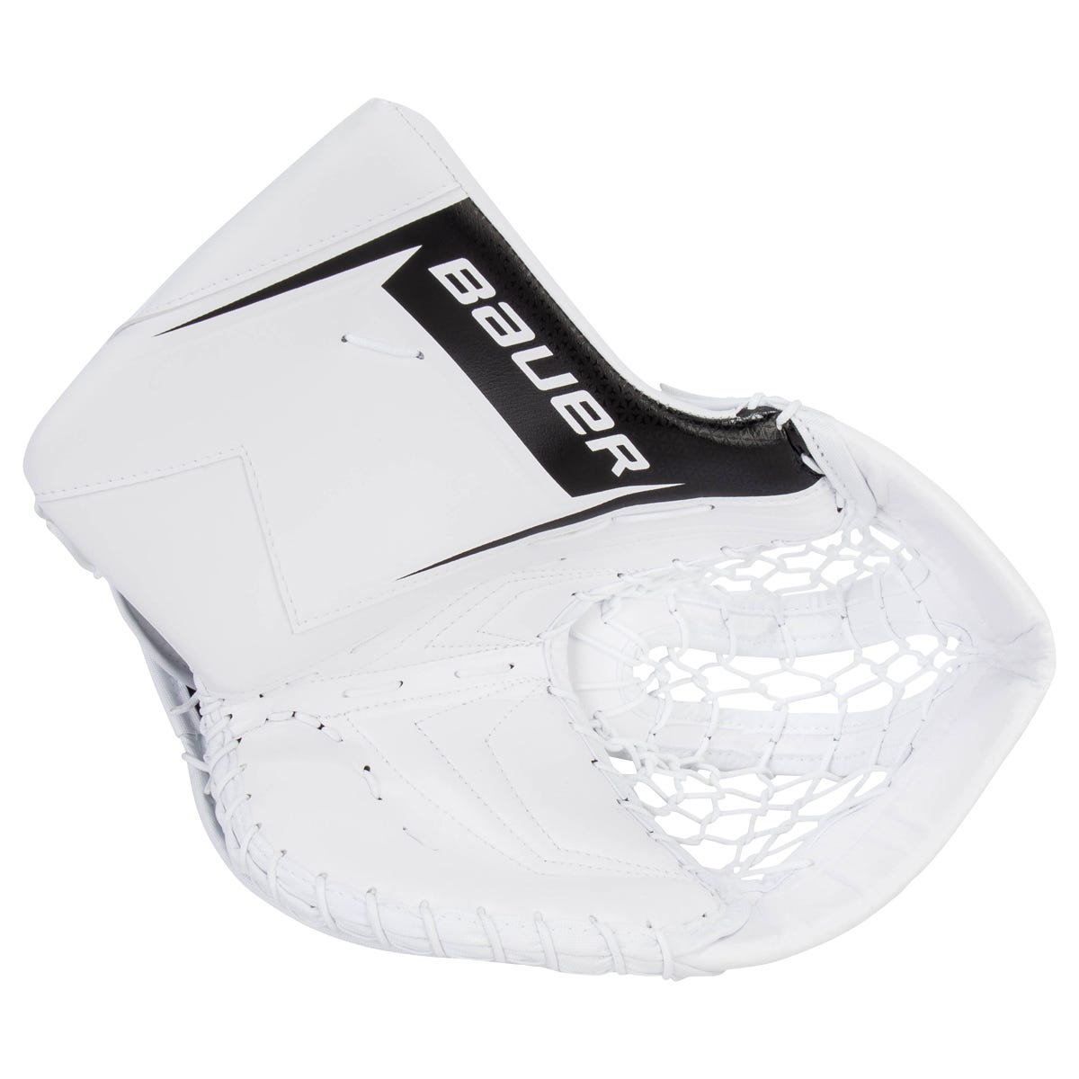 Bauer SV-Pro Senior Goalie Glove in White/Black