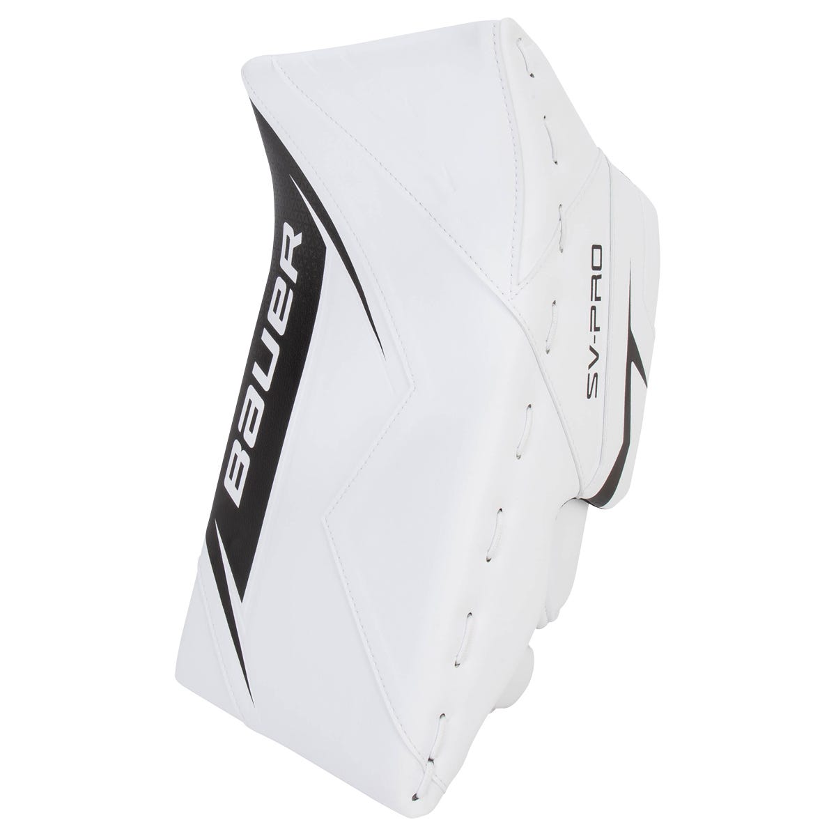 Bauer SV-Pro Intermediate Goalie Blocker in White/Black