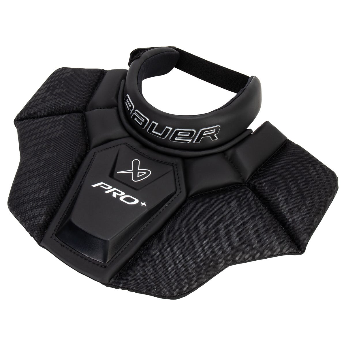 Bauer Senior Pro+ Non-BNQ Goalie Clavicle Protector in Black