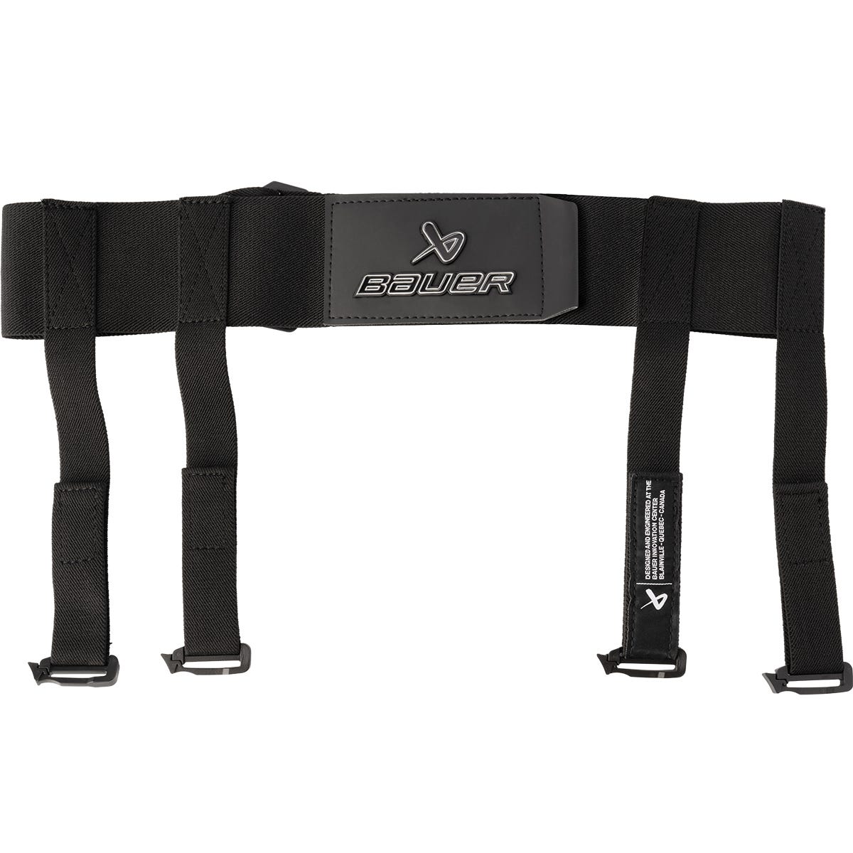 Bauer Intermediate Goalie Garter Belt (2025) in Black