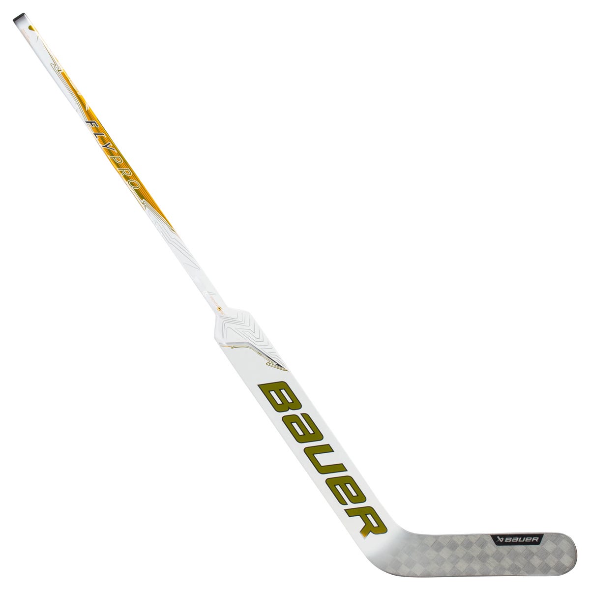 Bauer Vapor FlyPro Intermediate Goalie Stick in Silver/Gold Size 23in