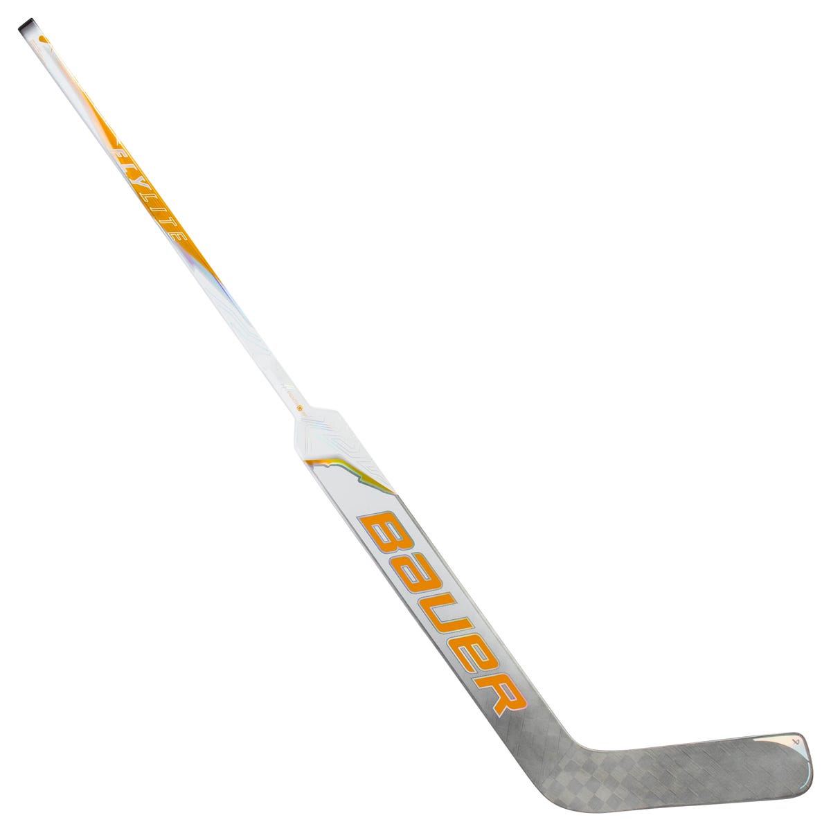 Bauer Vapor FlyLite Senior Goalie Stick in Silver/Gold Size 24in