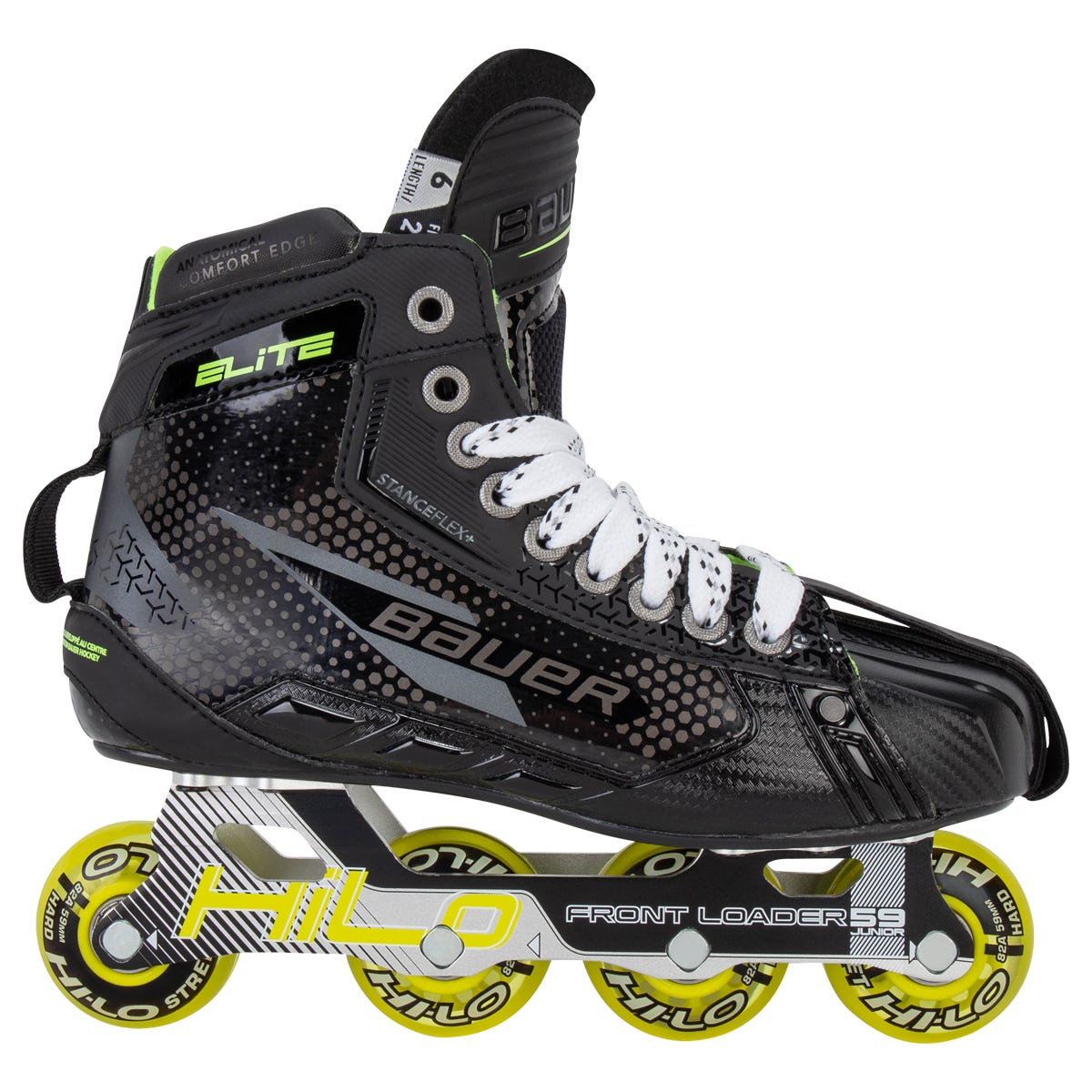 Bauer Elite Intermediate Roller Hockey Goalie Skates Size 6.5