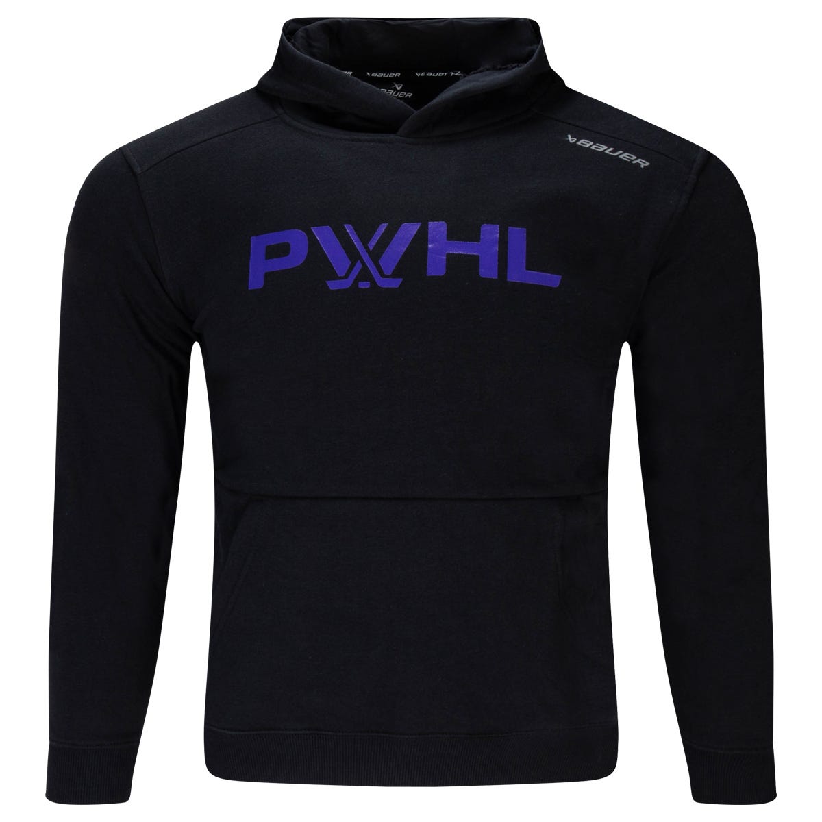 Bauer PWHL Youth Ultimate Hoodie in Black Size Small