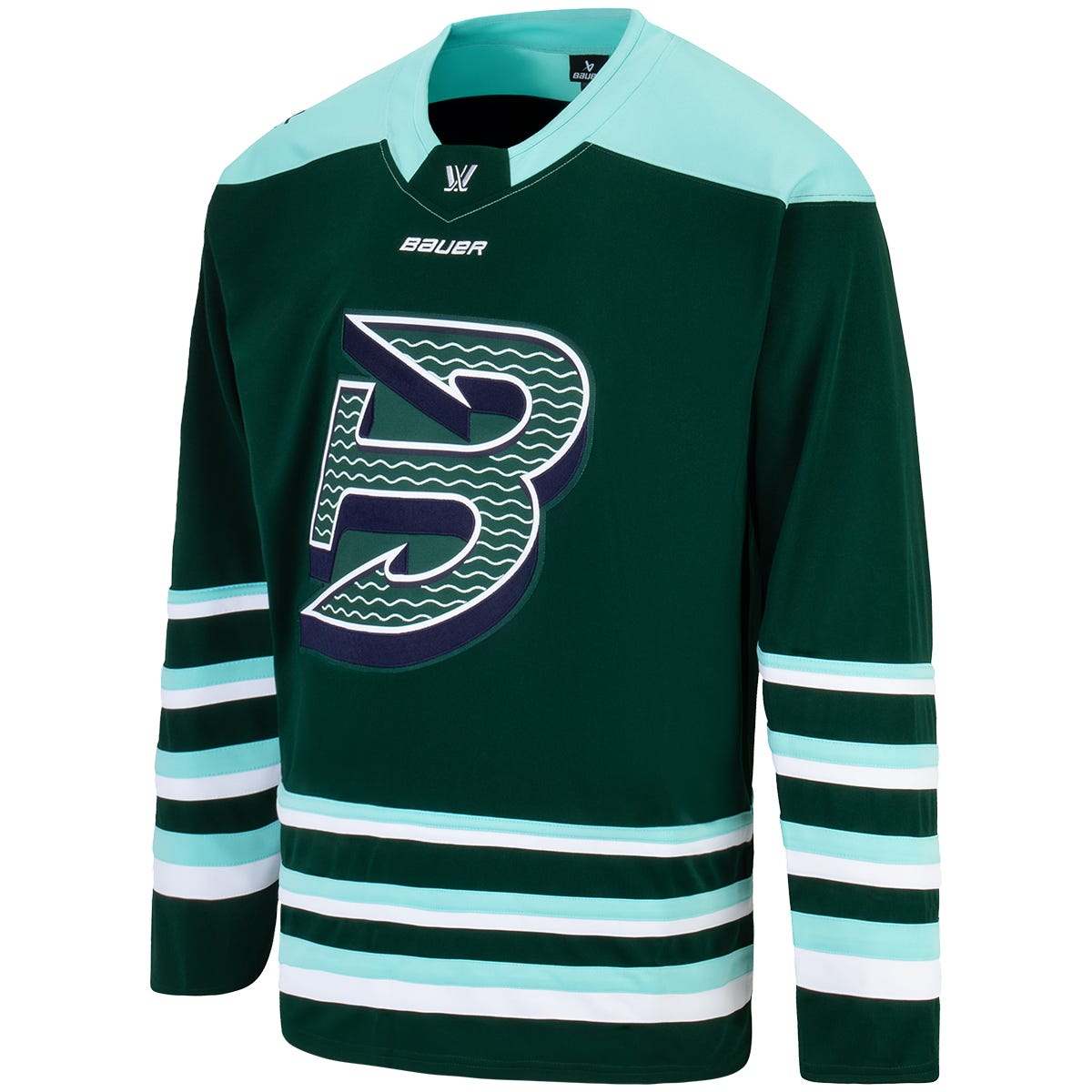 Bauer PWHL Replica Adult Hockey Jersey | 100% Polyester in Boston Fleet Size Medium