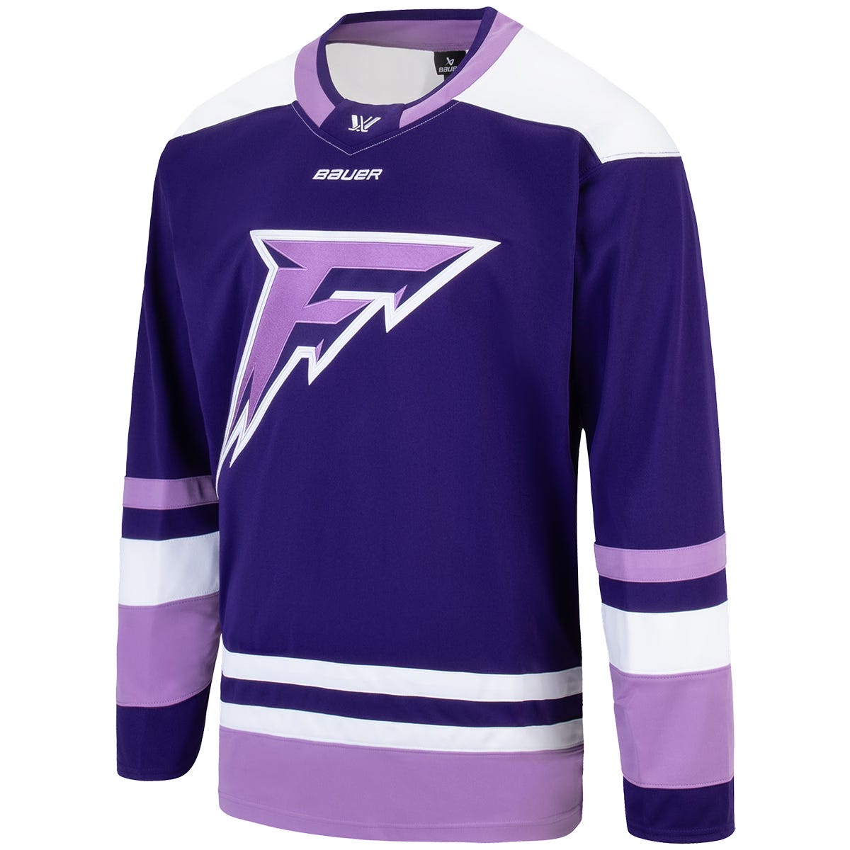 Bauer PWHL Replica Adult Hockey Jersey | 100% Polyester in Minnesota Frost Size Medium