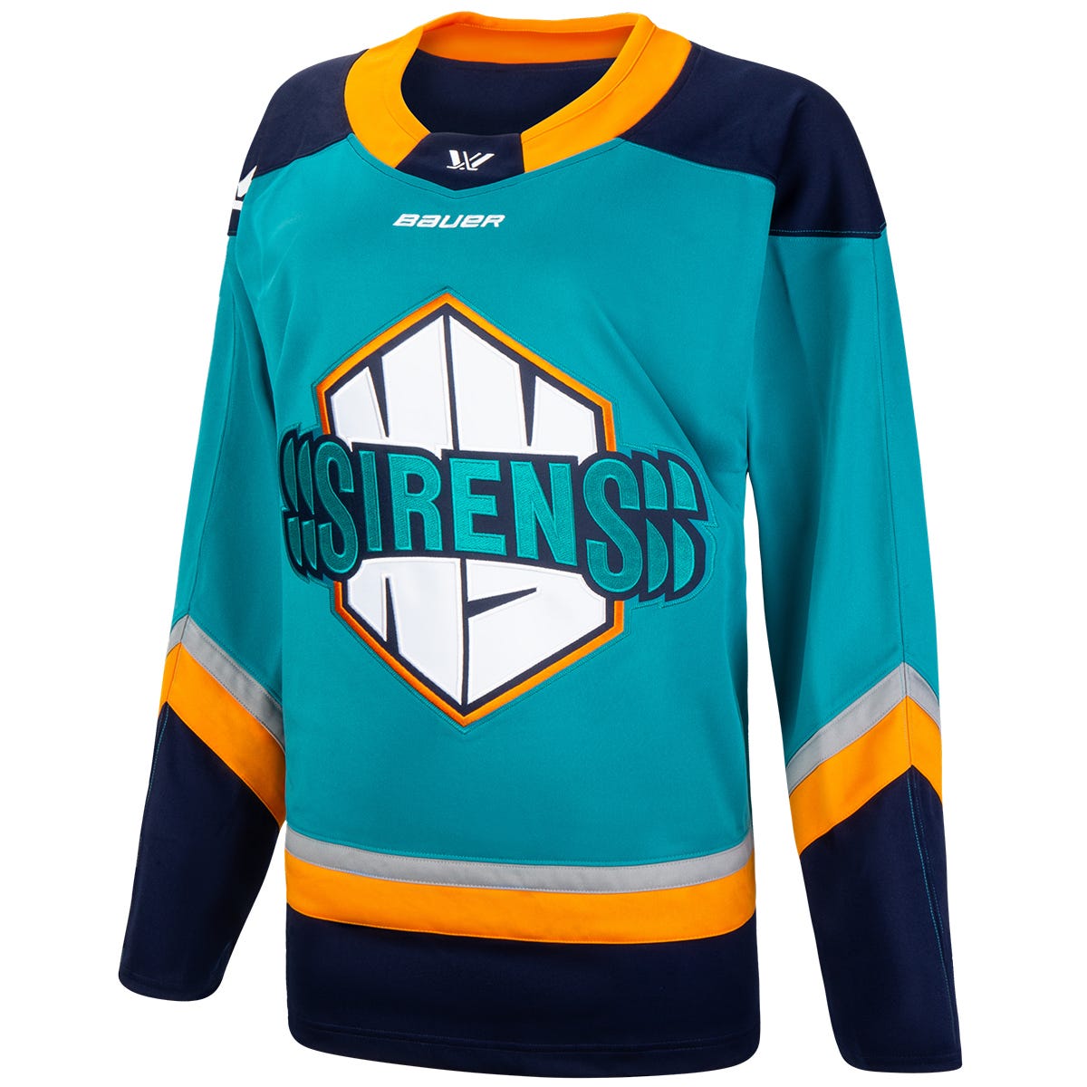 Bauer PWHL Replica Adult Hockey Jersey | 100% Polyester in New York Sirens Size Large