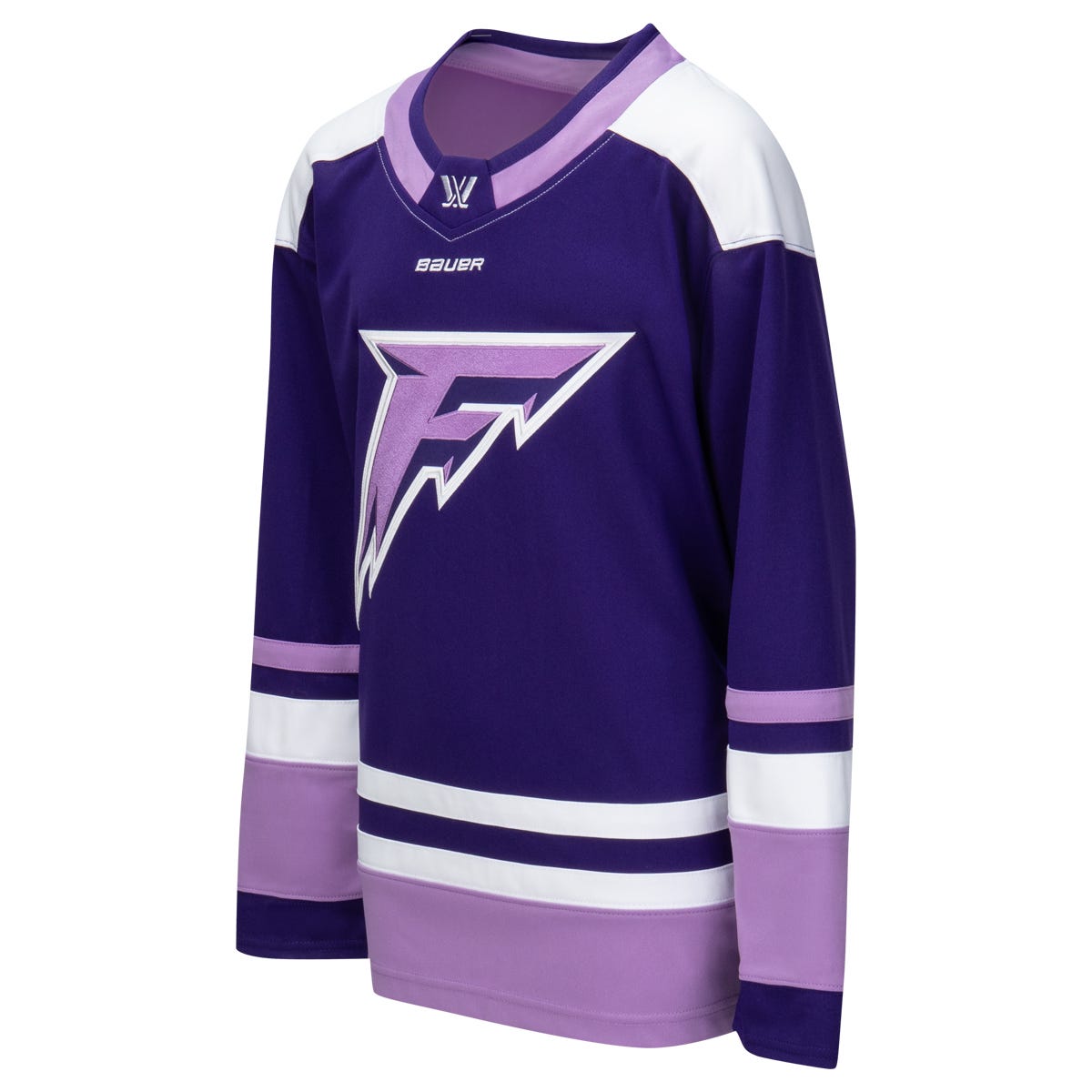 Bauer PWHL Replica Youth Hockey Jersey | 100% Polyester in Minnesota Frost Size Small/Medium