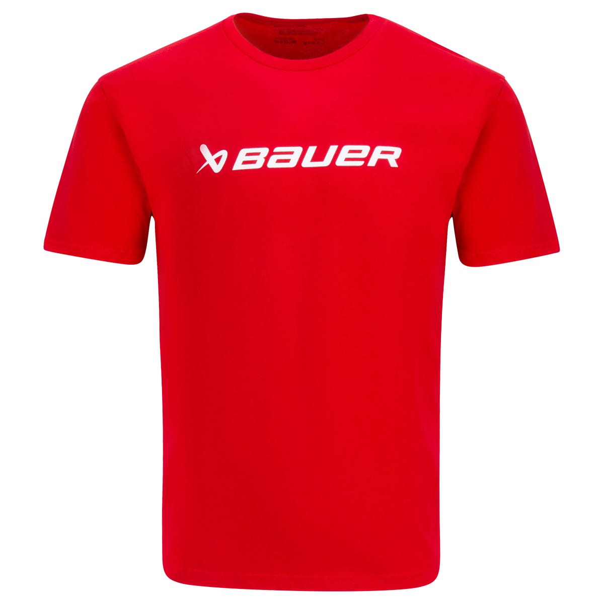Bauer Core Everyday T-Shirt (2025) | 100% cotton in Red Size XX-Large