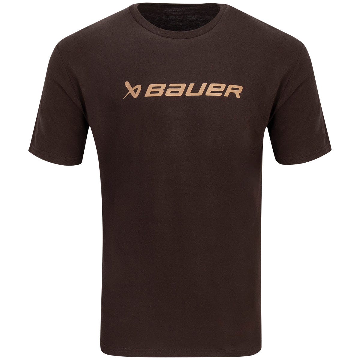 Bauer Core Everyday T-Shirt (2025) | 100% cotton in Brown Size X-Large