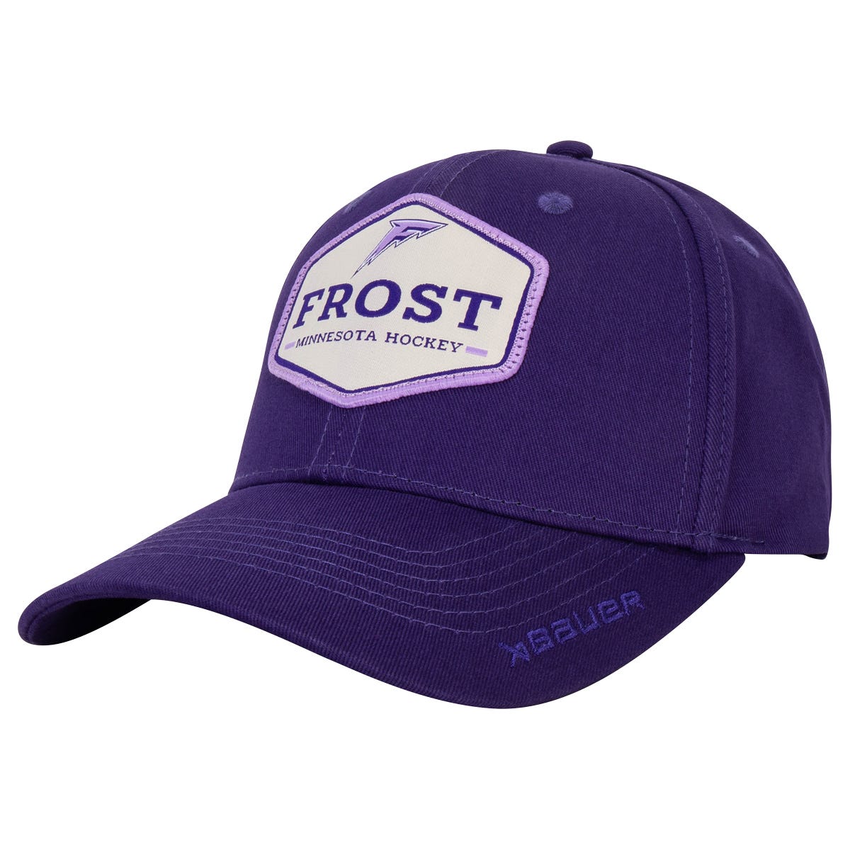 Bauer PWHL Youth Snapback in Minnesota Frost Size OSFM