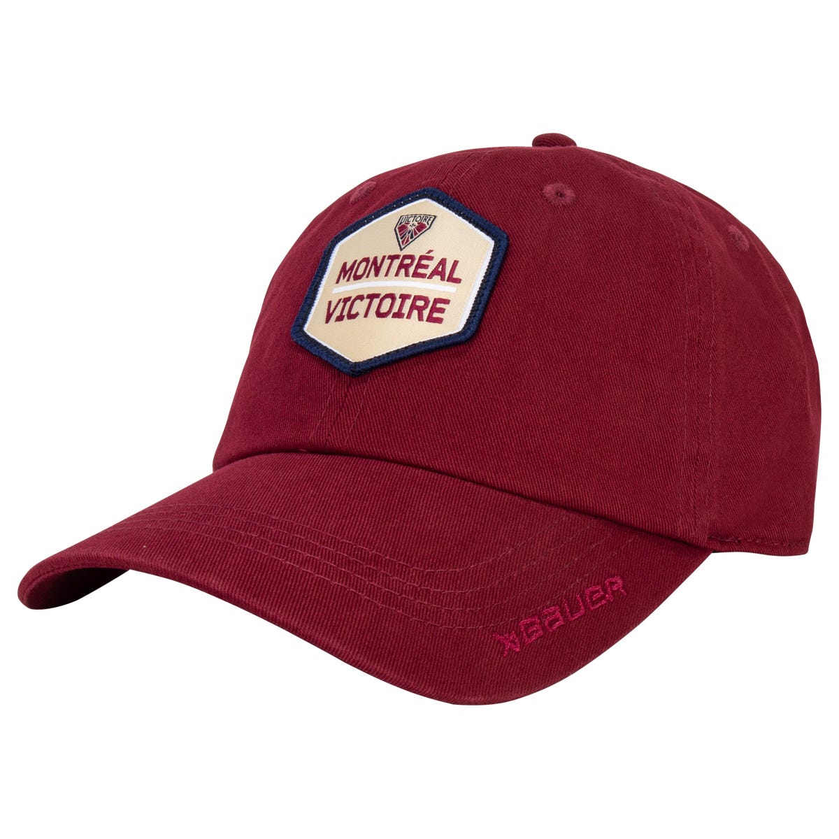 Bauer PWHL Adjustable Twill Hat in Montreal Victoire Size OSFM