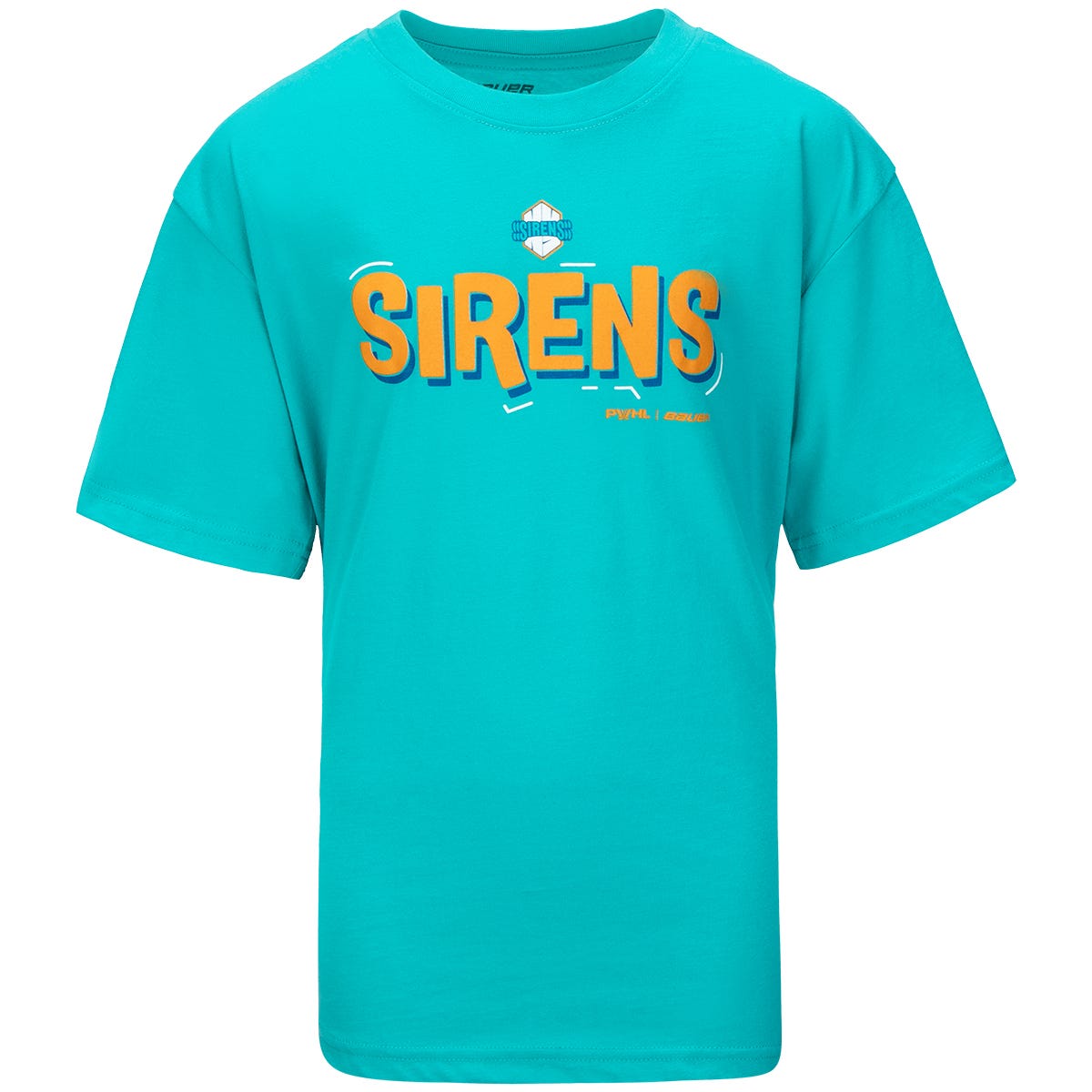Bauer PWHL Youth T-Shirt (2026) in New York Sirens Size Medium
