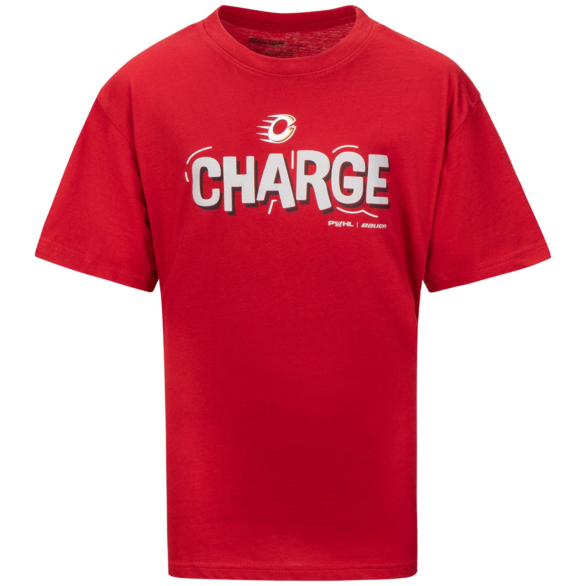 Bauer PWHL Youth T-Shirt (2026) in Ottawa Charge Size Medium