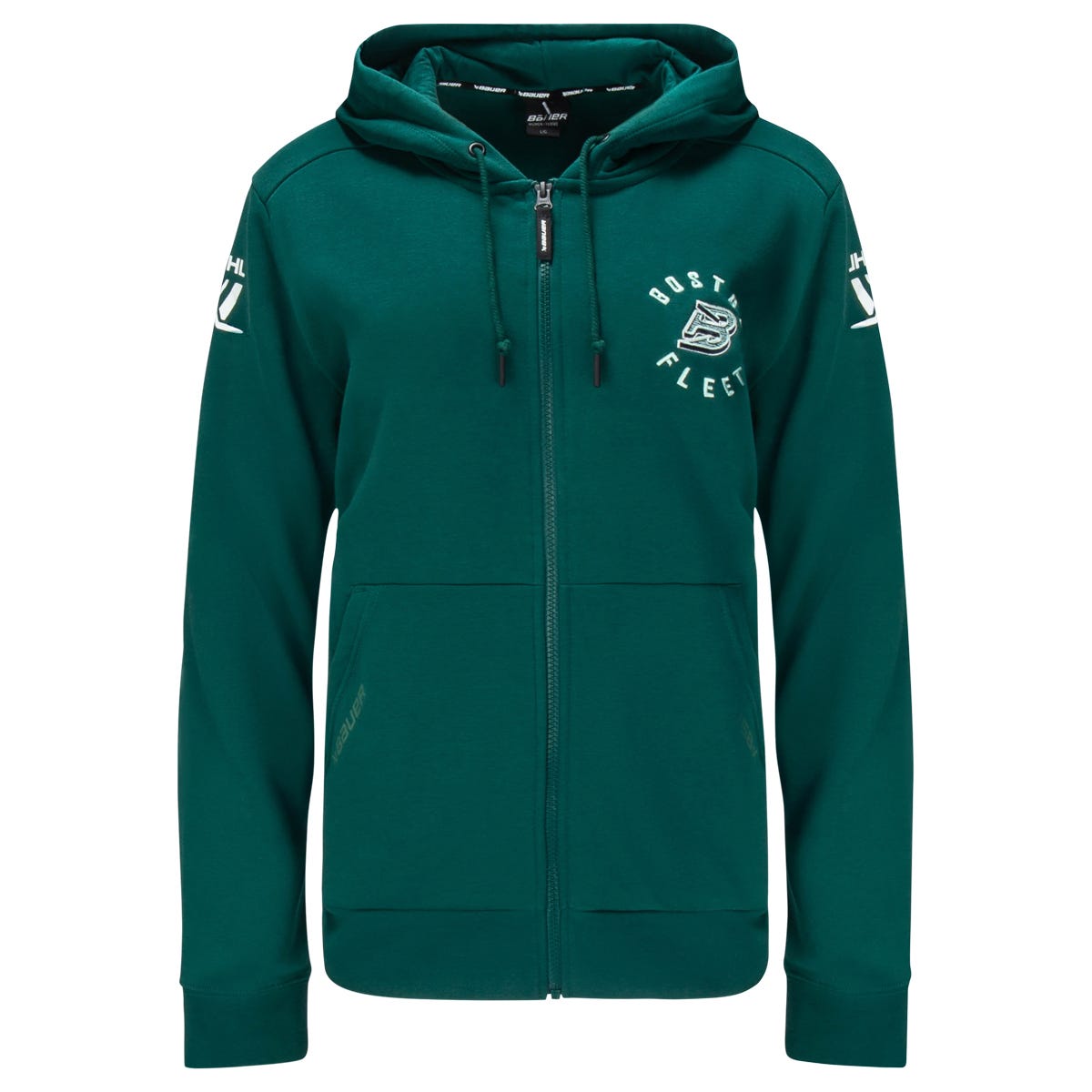 Bauer PWHL Womens Full Zip Ultimate Hoodie (2026) in Boston Fleet Size Medium