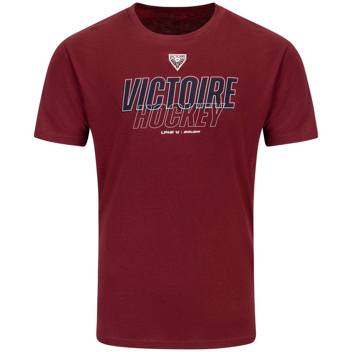 Bauer PWHL Adult T-Shirt (2026) in Montreal Victoire Size Large