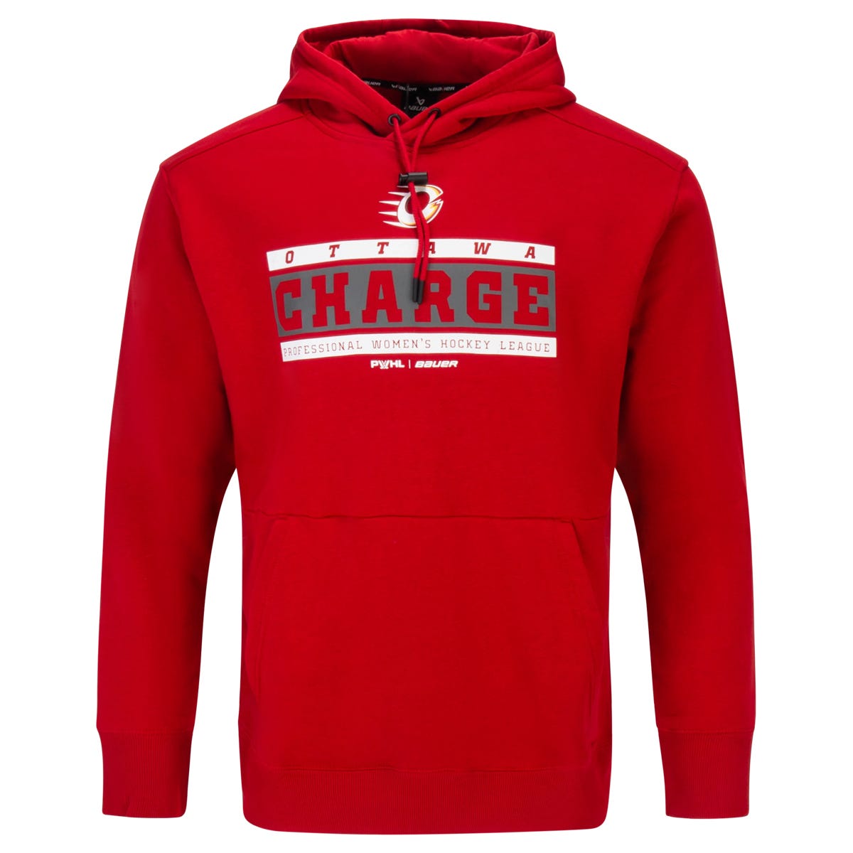 Bauer PWHL Adult Ultimate Hoodie (2026) in Ottawa Charge Size 2X-Large