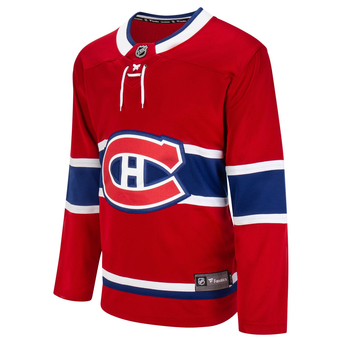 Fanatics Montreal Canadiens Premier Breakaway Blank Adult Hockey Jersey in Red Size Large