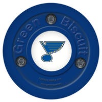Green Biscuit St. Louis s Training Puck in Blue
