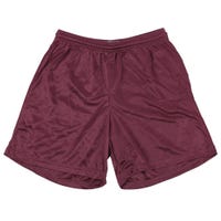 "Alleson 580P Adult Nylon Mesh Shorts in Maroon Size XX-Large"