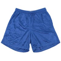 "Alleson 580P Adult Nylon Mesh Shorts in Royal Size X-Large"