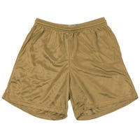 "Alleson 580P Adult Nylon Mesh Shorts in Vegas Gold (Gold) Size XX-Large"