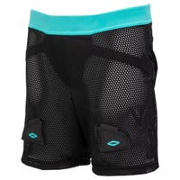 Shock Doctor Loose Girls Jill Shorts w/Cup in Black/Blue Size X-Small