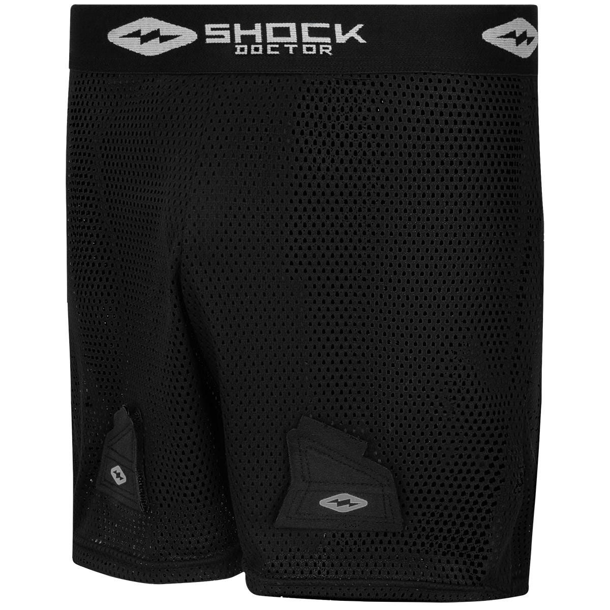 Shock Doctor Youth Loose Hockey Short w/Bioflex Cup in Black Size XX-Small