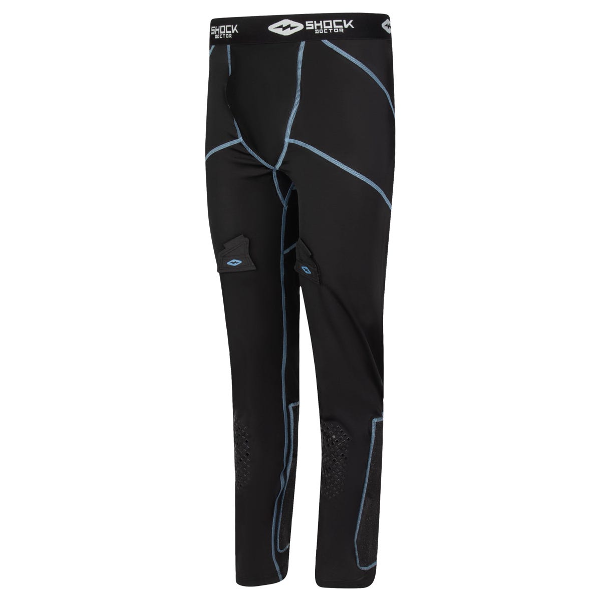 Shock Doctor Womens Cut Resistant Compression Hockey Pant w/Pelvic Protector in Black Size Medium