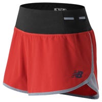 New Balance Game Changer Women's Woven Shorts in Red Size X-Large