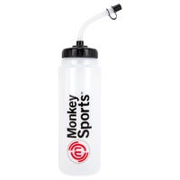 "Champro MonkeySports Water Bottle w/ Straw in Clear"
