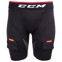 CCM Women's Jill Compression Shorts in Black Size Large
