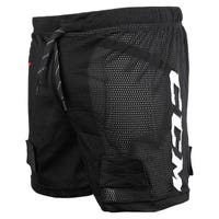CCM Loose Mesh Junior Jock Shorts w/ Cup in Black Size Small