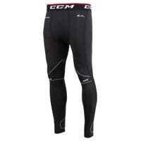 CCM Pro Cut Resistant Senior Goalie Compression Pant in Black Size Small