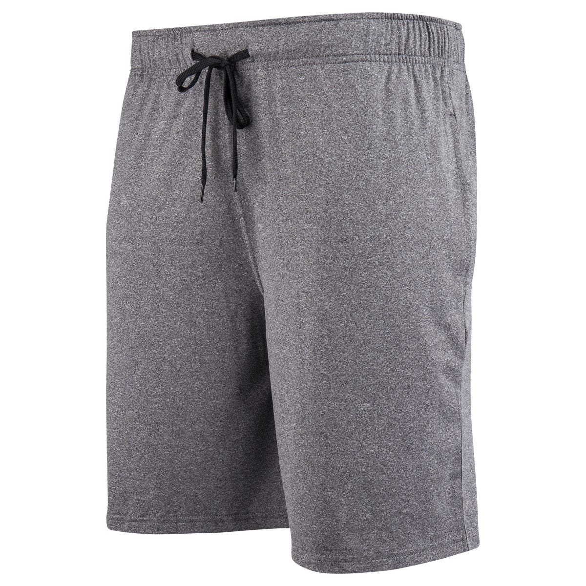 Monkeysports Loose Fit Senior Training Shorts | 95% Polyester/5% Spandex in Grey Size Large