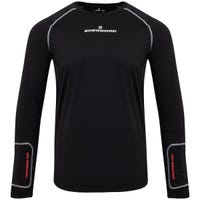 Sherwood Rekker Cut Resistant Compression Senior Long Sleeve Shirt in Black Size Large