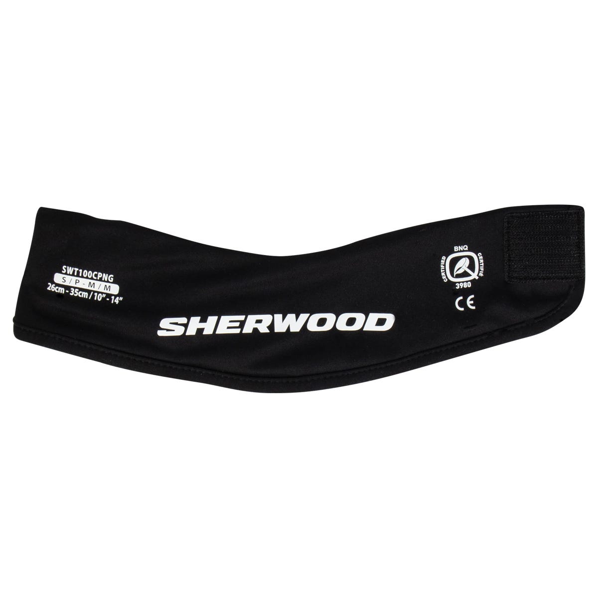 "Sherwood Cut Protective Pro Neck Guard in Black Size Small/Medium"