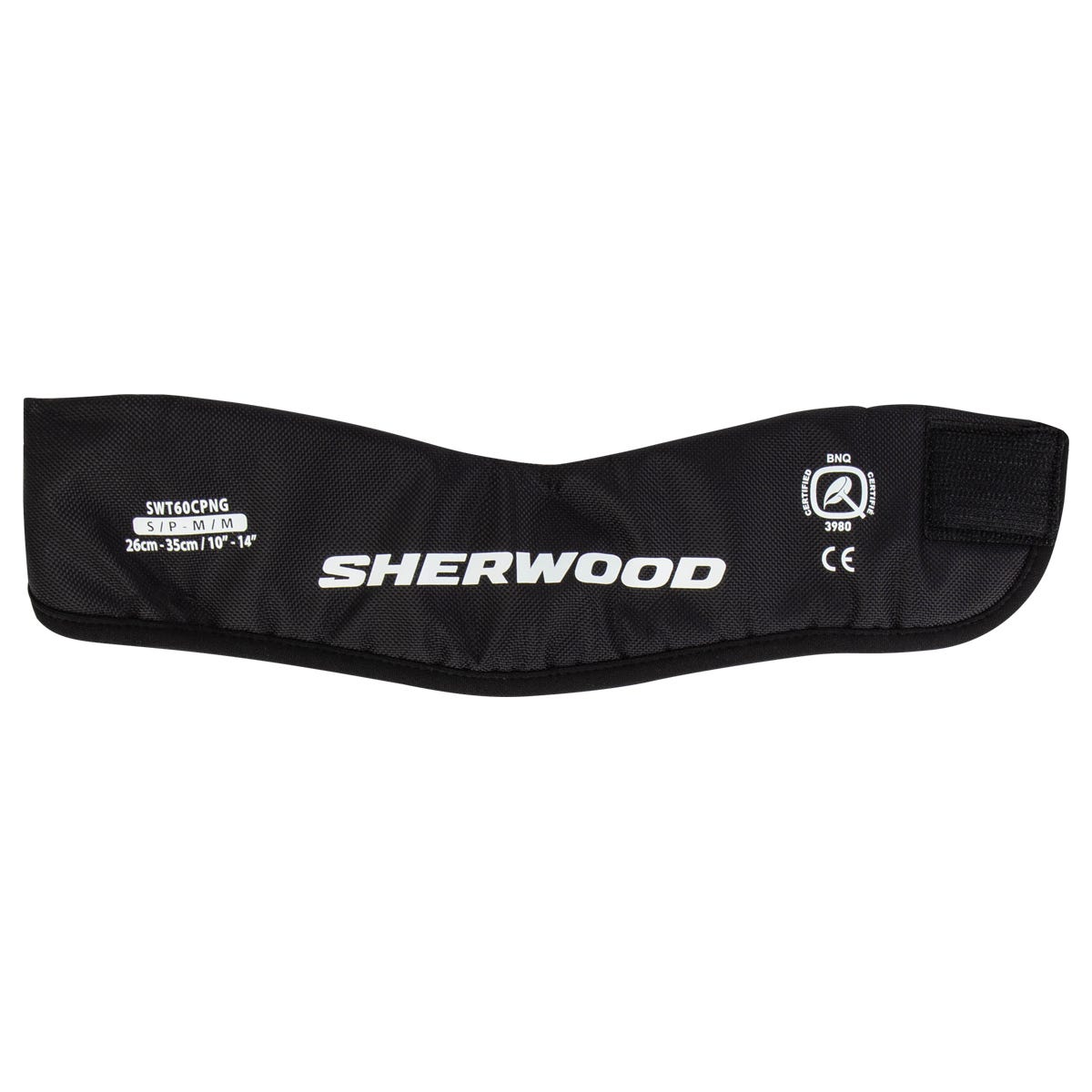 "Sherwood Cut Protective Neck Guard Collar in Black Size Small/Medium"